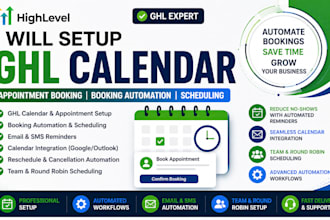 setup ghl calendar ghl appointment booking ghl booking automation ghl scheduling