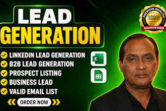 build b2b business lead,lead generationand linkedin lead generation