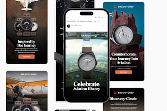 email marketing design that match with your overall branding