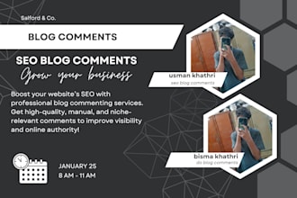 do SEO blog commenting for backlinks manually