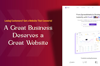 design modern UI UX for saas, and web products