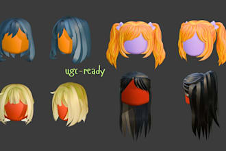 5 custom roblox ugc hairs