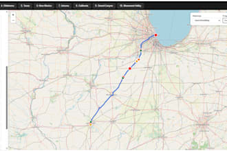 create interactive web map, story map, and leaflet website
