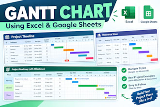 create custom gantt charts for project planning in excel
