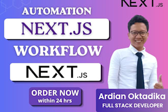 modern nextjs web app with server components