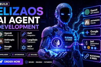 build elizaos ai agent openai anthropic google gemini defi langchain mcp