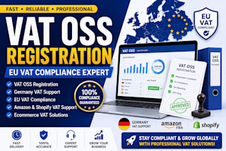 do vat oss registration and eu vat compliance, itin, llc filing,llc registration