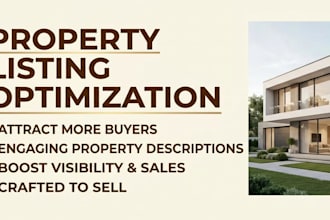 write SEO real estate property listing descriptions