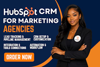 configure hubspot CRM for marketing agencies and sales automation