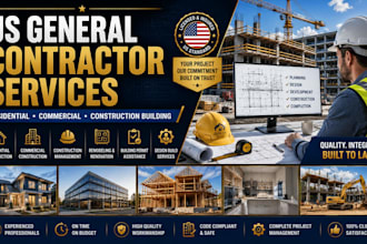 do US general contractor for residential commercial construction building