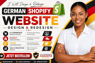 german shopify store design german dropshipping store german shopify marketing