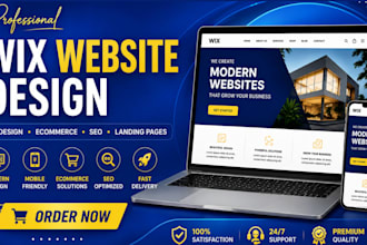 wix website redesign wix wsite design wix ecommerce wix website SEO