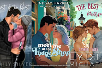 design romance book cover illustration amazon kdp ebook cover design paperback