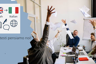 translate english to italian and italian to english accurately