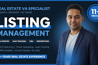 manage your real estate listings, mls updates and lead tracking