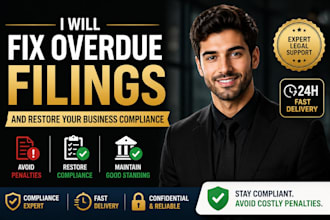 fix overdue filings and restore your business compliance