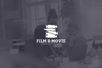 design production, music, film, studio logo branding