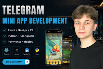 develop a telegram mini app for your business