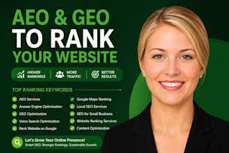 do aeo and GEO to rank your website on chatgpt, google ai and perplexity