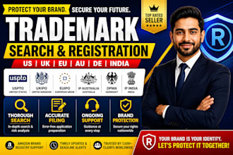 help with trademark registration USA,uspto and search