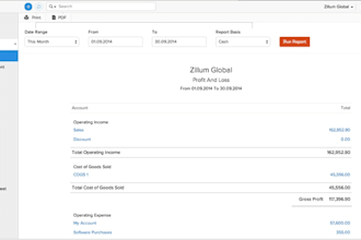 online bookkeeping with zoho, xero, zoho, and