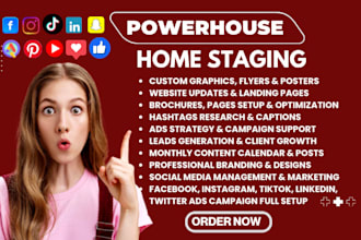 home staging leads ads interior design roofing handyman plumbing plumber website