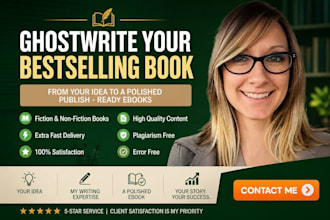 ghostwrite your ebook as a skilled non fiction ebook ghostwriter