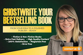 ghostwrite your ebook as a skilled non fiction ebook ghostwriter