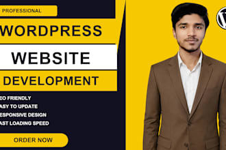 build or rebuild wordpress website rebuild business website