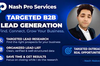 build targeted verified email list for cold email outreach
