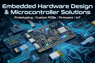 provide embedded hardware design and microcontroller solutions