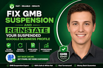 fix gmb suspension and reinstate your suspended google business profile