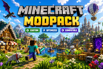 create fix optimize modpack minecraft forge, fabric paper server cobblemon setup