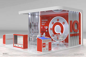 design exhibition booths and 3d trade show stands