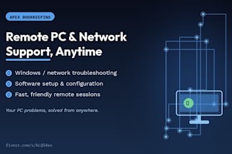 do fix windows and software issues remotely