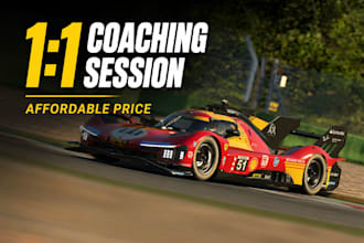 coach you in iracing so you will improve your skills and laptimes