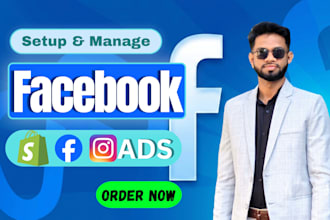 be your shopify facebook ads campaign manager and expert
