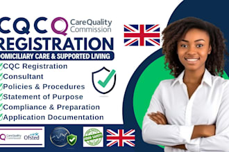 help you get cqc registration for UK domicilary care agency