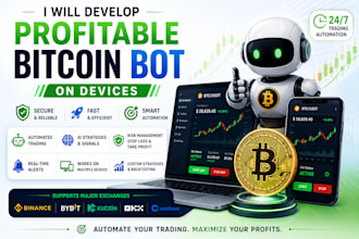 develop profitable bitcoin bot on divices