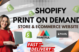 build shopify ecommerce website