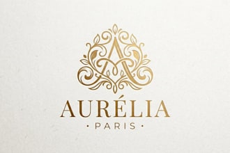 design a luxury and elegant beauty brand logo for your business