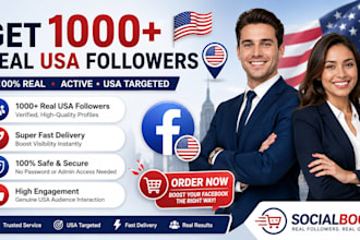 get you 1,000 real and targeted USA facebook followers