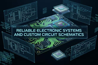 design reliable electronic systems and custom circuit schematics