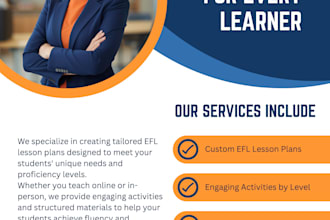 create english lesson plans, english activities from scratch