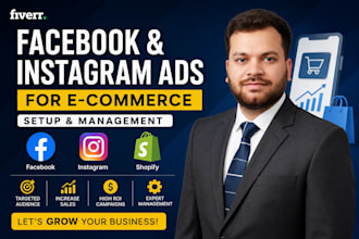 run facebook and instagram ads for ecommerce store