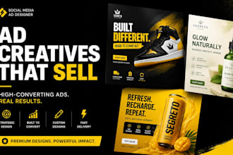 design high converting ad creatives for your facebook and instagram ads