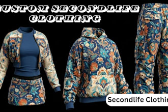 design texture rig 3d clothing for second life vrchat vrchat gta fivem peds sims