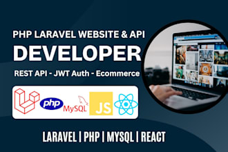 develop PHP laravel web application, custom website, fix laravel bug, PHP errors
