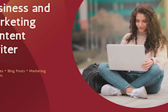 write engaging business and marketing articles for your brand