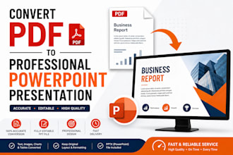 convert PDF to professional powerpoint presentation
